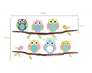 Cute Owl Wall Sticker Tree Stickers With Owls Wall Decals Animal Wall Art Flower Wall Stickers Home Decors For Nursery
